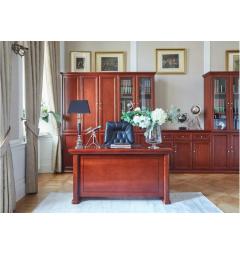 Armadietto 3 ante per ufficio o studio in stile classico PRESTIGE C735D
