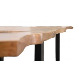 tavolo da pranzo con piano in legno
