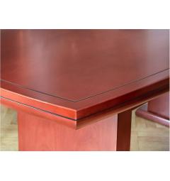 Tavolo classico da conferenza in legno per ufficio PRESTIGE S610 3,6 Metri