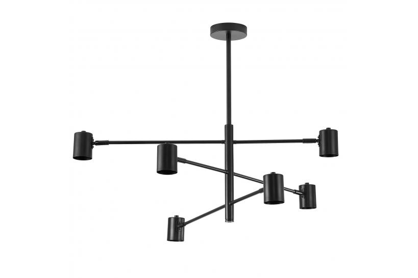 Lampadario a sospensione design moderno nero