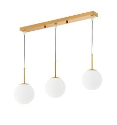 Lampadario design moderno con tre sfere