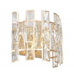 Lampada da muro con cristalli