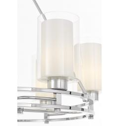 Particolare paralumi in vetro trasparente lampada a sospensione