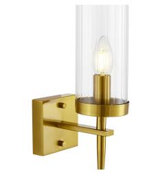 Lampada da muro design elegante ottone