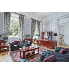 Scrivania ufficio classica con piano 2,4 Metri PRESTIGE B710