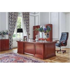 Scrivania dirigenziale classica con piano 2,4 Metri PRESTIGE B710
