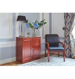 Mobiletto 2 ante chiuse per ufficio o studio in stile classico PRESTIGE C625B