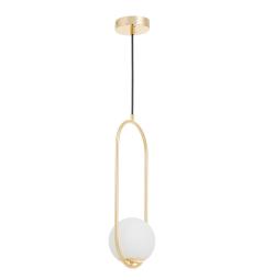 Lampada a sospensione design elegante oro