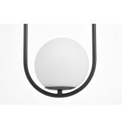 Particolare sfera in vetro lampada a sospensione