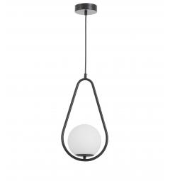 Lampadario a sospensione design moderno nero