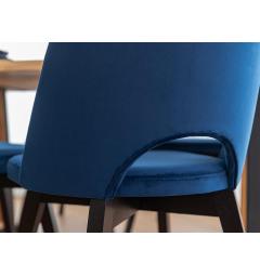 Poltroncina blu imbottita BRENO