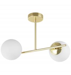Lampadario design moderno struttura in metallo oro LEDO W2 - Arrediorg