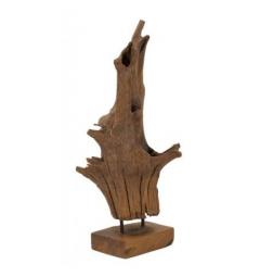 Scultura in teak riciclato - Arrediorg