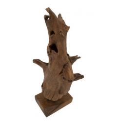 Scultura in teak riciclato - Arrediorg