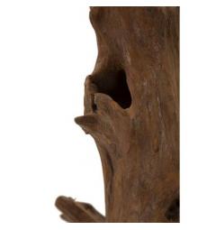 Scultura in teak riciclato - Arrediorg