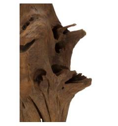 Scultura in teak riciclato - Arrediorg