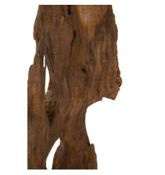 Scultura in teak riciclato - Arrediorg