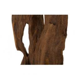 Scultura in teak riciclato - Arrediorg