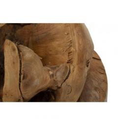 Sfera in teak riciclato lavorata a mano - Arrediorg