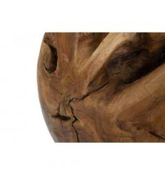 Sfera in teak riciclato lavorata a mano - Arrediorg