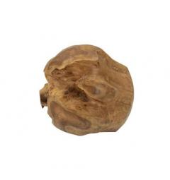 Sfera in teak riciclato lavorata a mano con cura - Arrediorg