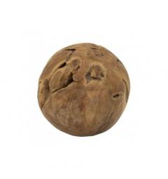 Sfera in teak riciclato realizzata a mano - Arrediorg