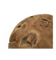 Sfera in teak riciclato realizzata a mano - Arrediorg