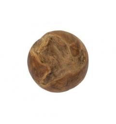 Sfera in teak riciclato, realizzata a mano, unisce eleganza e sostenibilità - Arrediorg