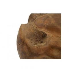 Sfera in teak riciclato, realizzata a mano, unisce eleganza e sostenibilità - Arrediorg