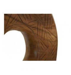 Scultura rotonda in teak riciclato - Arrediorg