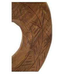 Scultura rotonda in teak riciclato - Arrediorg