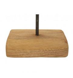 Scultura rotonda in teak riciclato - Arrediorg