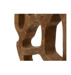 Scultura in teak riciclato forme tondeggianti - Arrediorg
