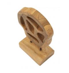 Scultura in teak riciclato - Arrediorg