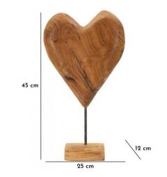 Scultura a forma di cuore - Arrediorg