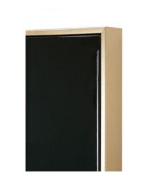 Dipinto su tela con telaio in legno e cornice dorata co gorilla - Arrediorg