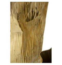 Set di 3 vasi dorati in metallo design moderno - Arrediorg