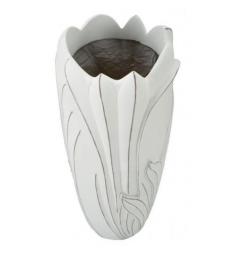 Vaso in ceramica dal design sinuoso - Arrediorg