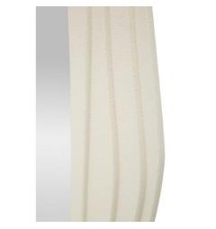 Specchio da parete bianco dalle forme sinuose moderno - Arrediorg