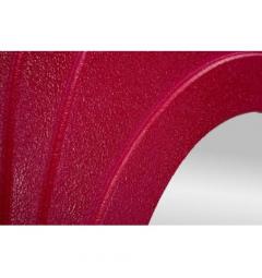 Specchio da parete fucsia dalle forme sinuose moderno - Arrediorg