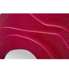 Specchio da parete fucsia dalle forme sinuose moderno - Arrediorg