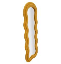 Specchio da parete senape con cornice - Arrediorg