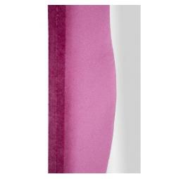 Specchio da parete con cornice rivestita in velluto fucsia - Arrediorg