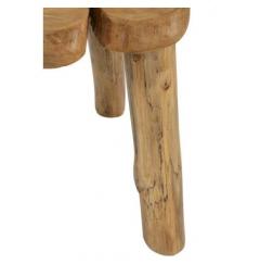 Tavolinetto dalle forme irregolari in teak riciclato - Arrediorg
