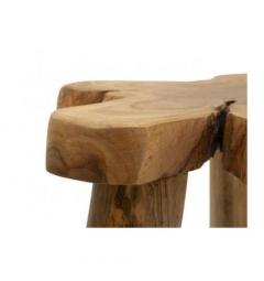 Tavolinetto dalle forme irregolari in teak riciclato - Arrediorg