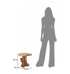 Tavolo da caffè in teak riciclato - Arrediorg
