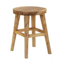 Sgabello in teak riciclato - Arrediorg