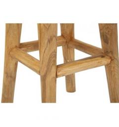 Sgabello in teak riciclato - Arrediorg