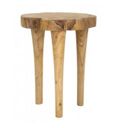 Sgabello in teak riciclato - Arrediorg