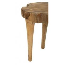 Sgabello in teak riciclato - Arrediorg